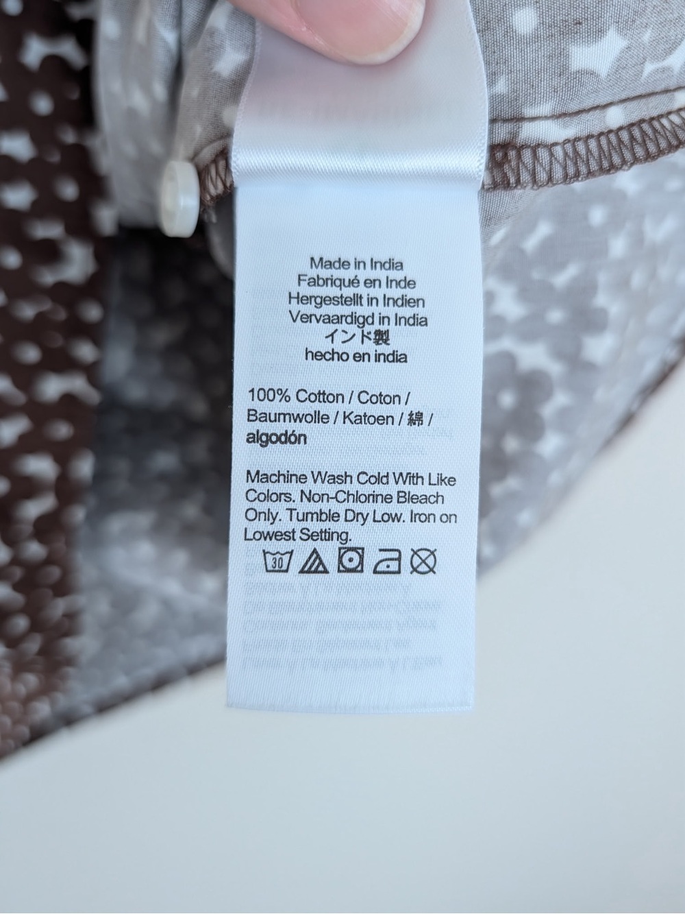 J Crew Smocked Cotton Poplin Puff Sleeve Top in Mocha Floral - Picture 5 of 9